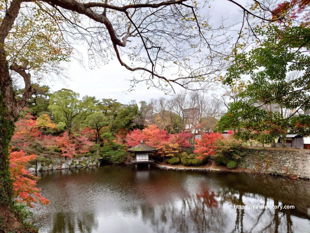 和歌山城の西之丸庭園