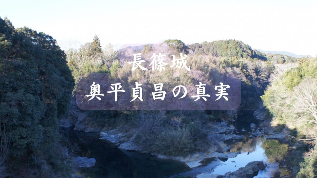 長篠城　奥平貞昌の真実