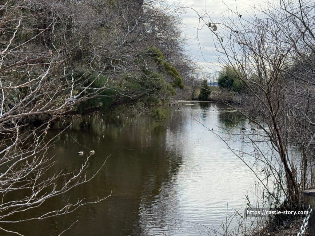 南出丸付近の水堀