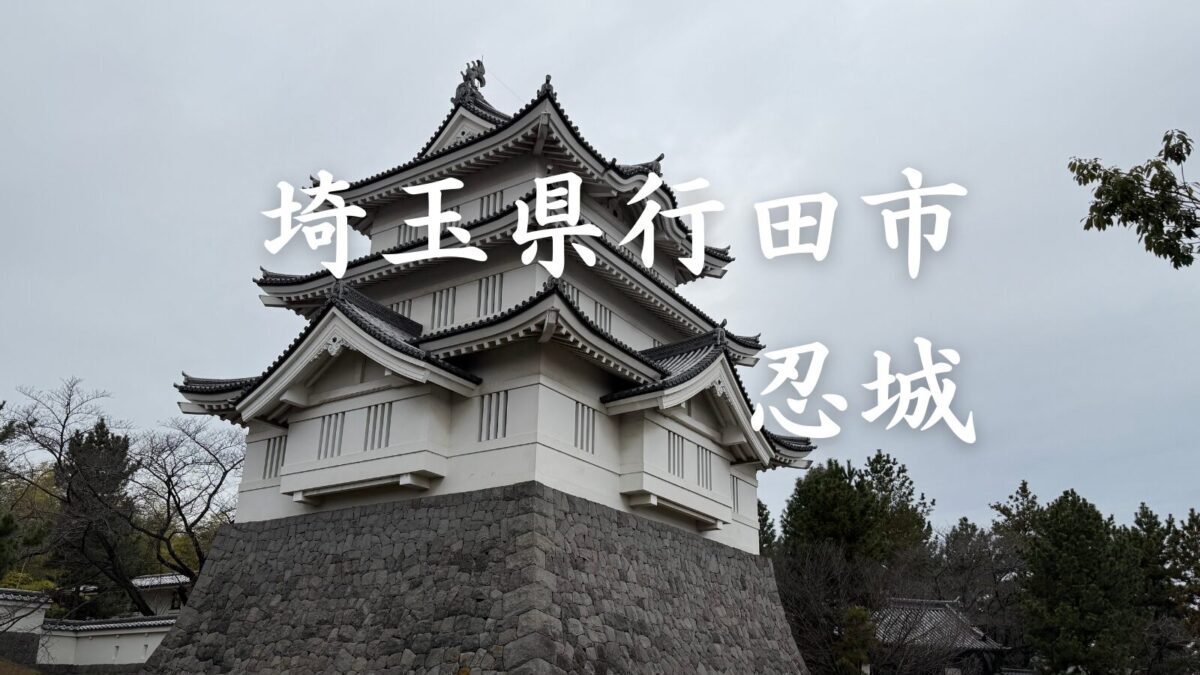 【決定版】忍城観光ガイド：水攻めに耐えた「のぼうの城」の歴史と見どころを徹底解説