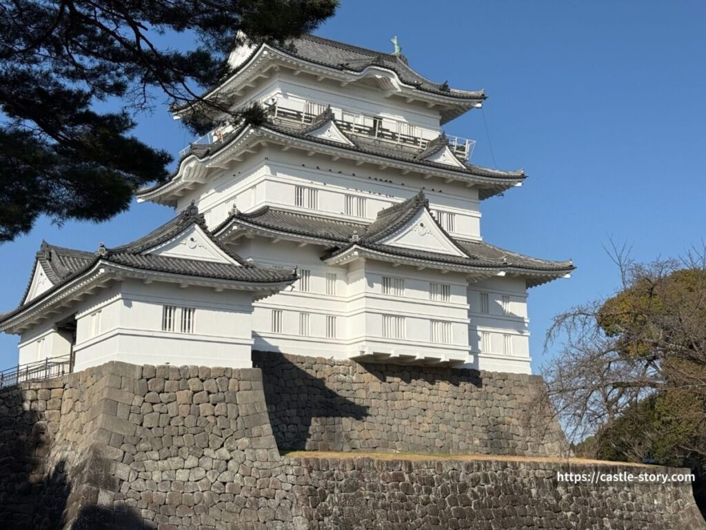 小田原城の天守閣