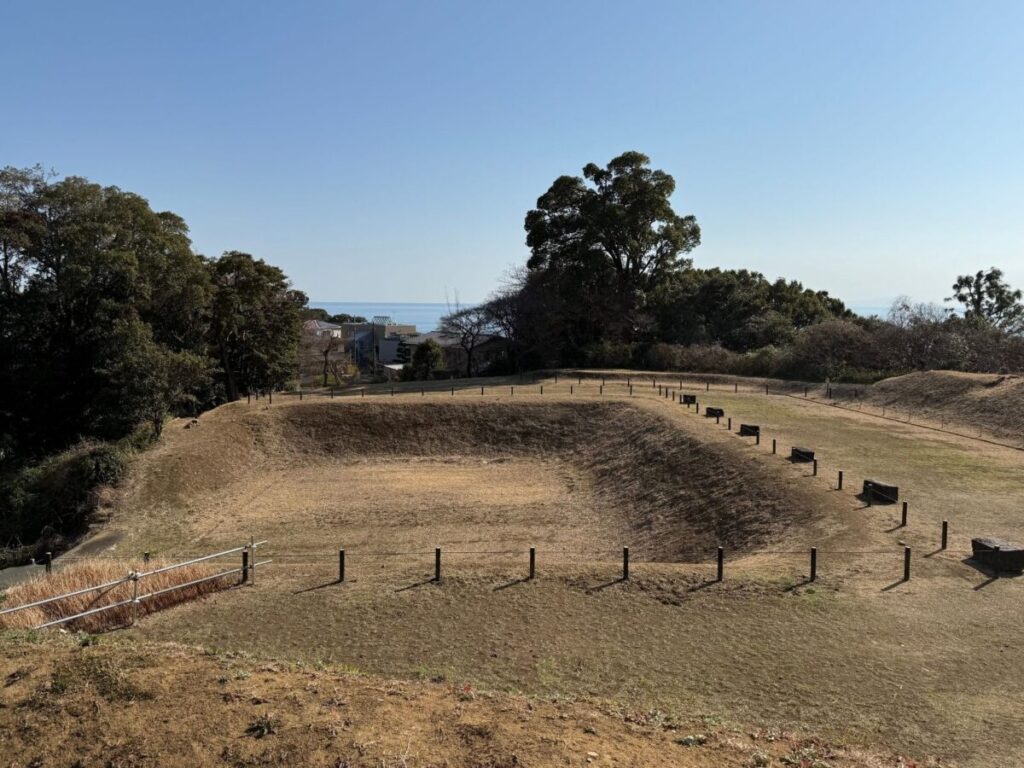 三の丸外郭新堀土塁