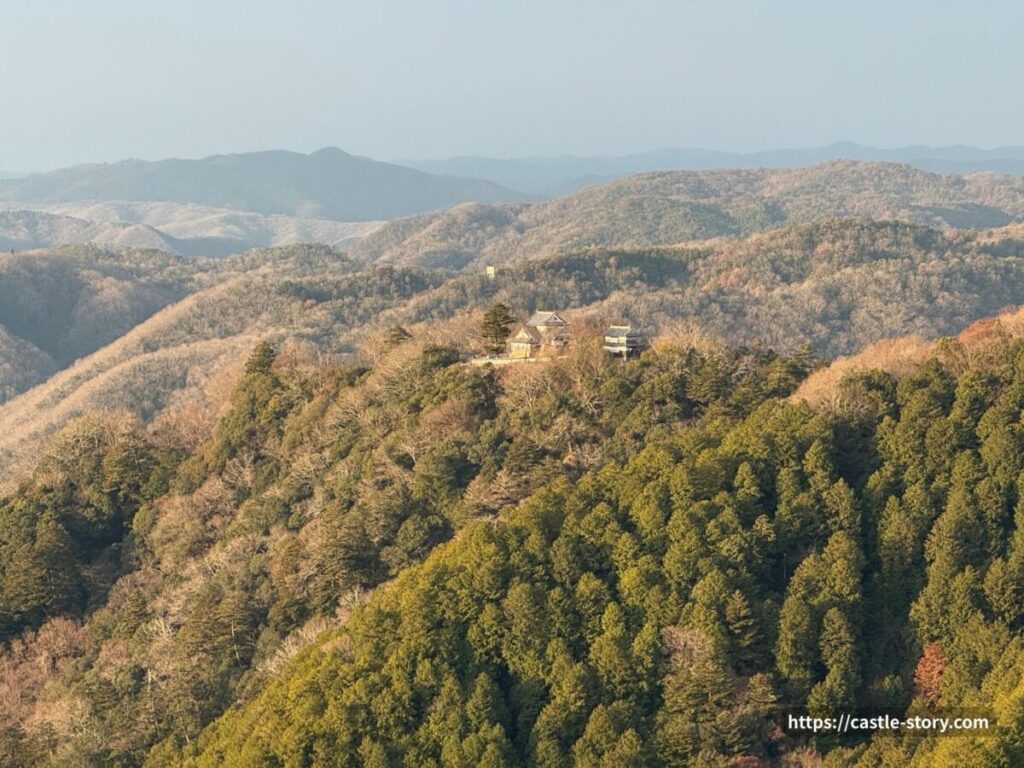 展望台からの備中松山城