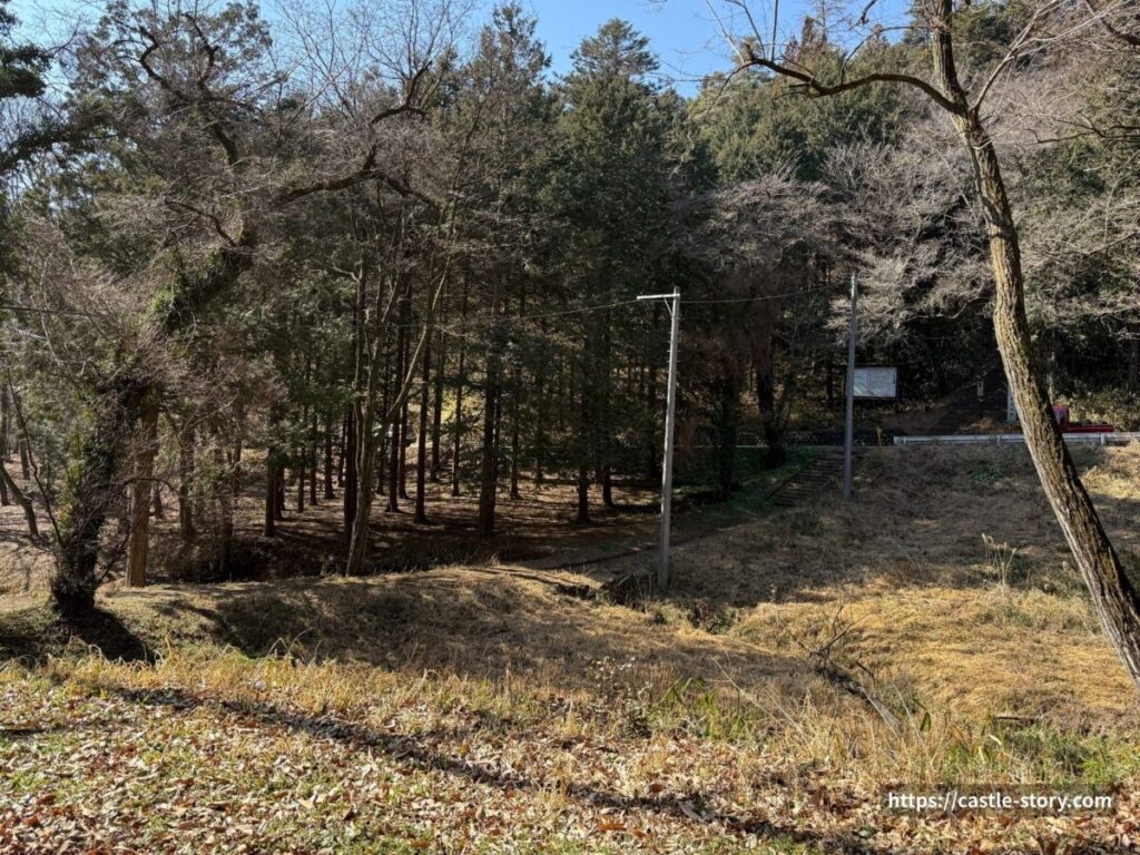 新府城跡までの道⑧