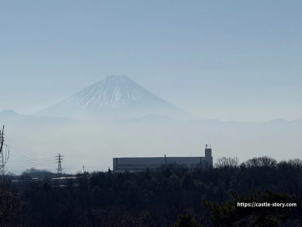 馬丸出からみた富士山