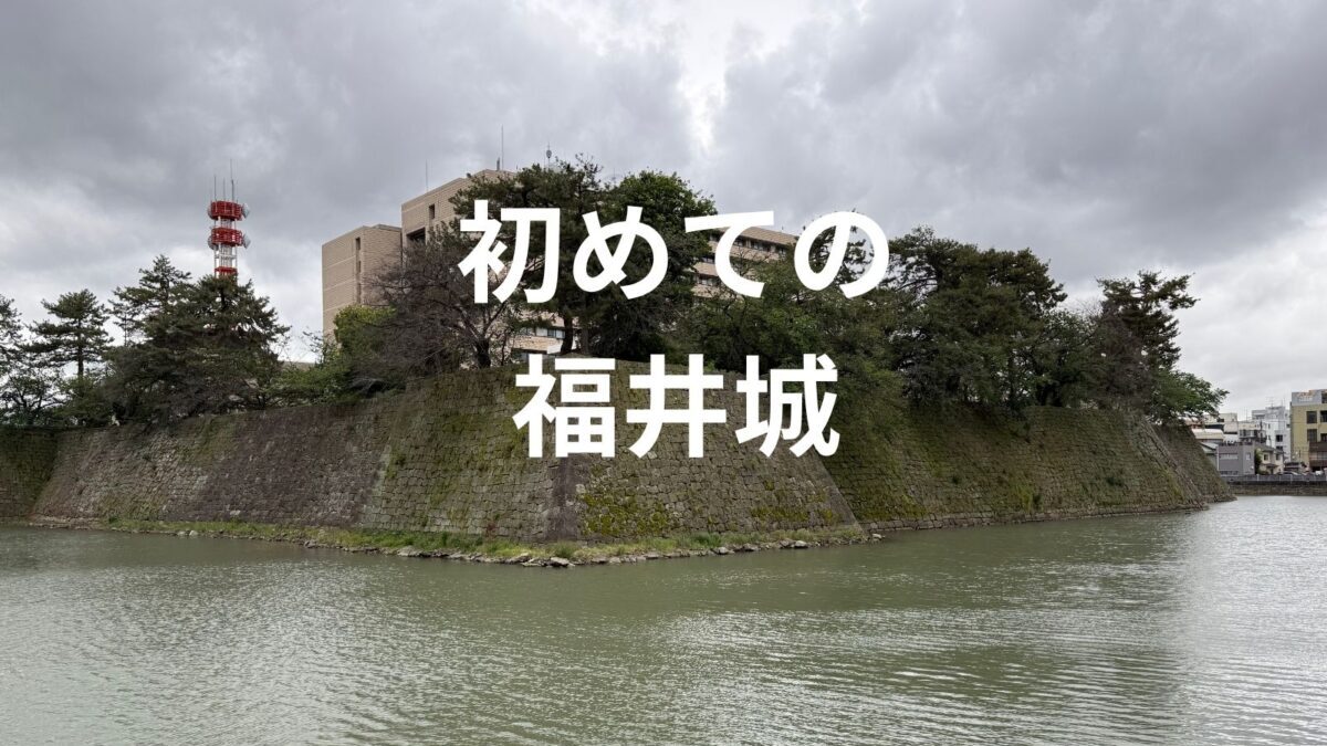 初めての福井城