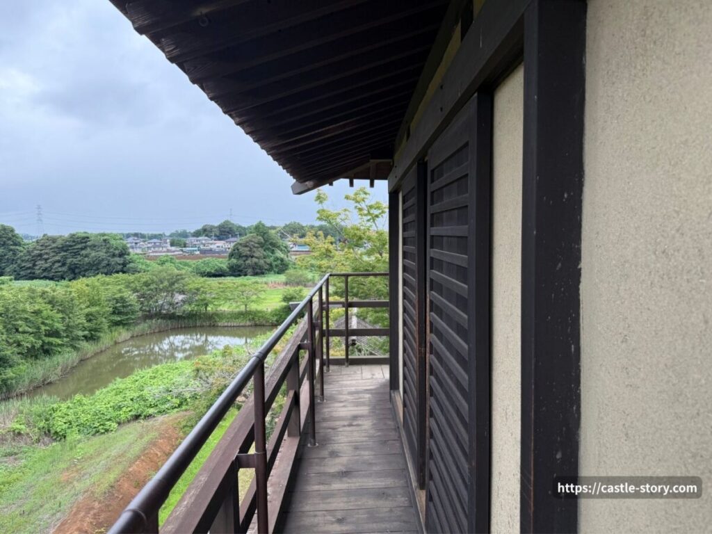 二層櫓からの眺め