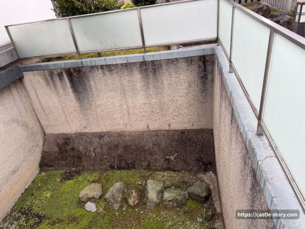 北の庄城址の石垣