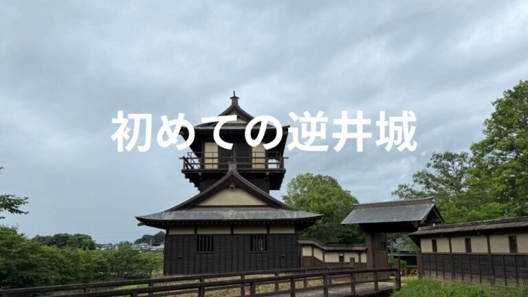 初めての逆井城