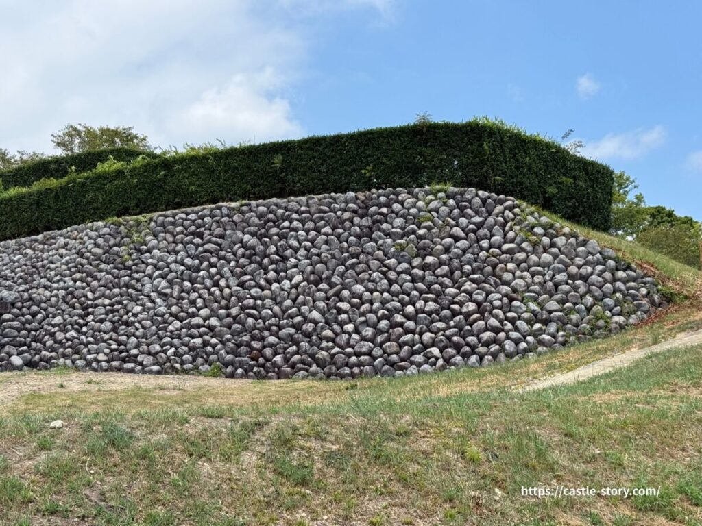 玉石積みの石垣
