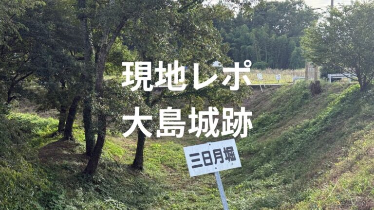 現地レポ大島城